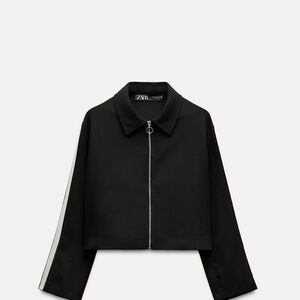 ⚠️ Closet Clean Out Zara Women's Black Cropped Jacket and flared pant set